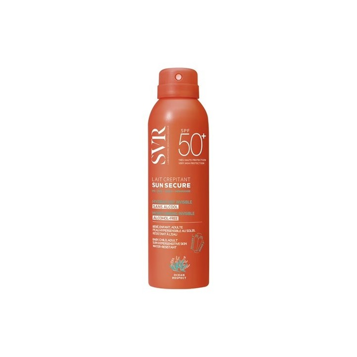 SVR SUN SECURE LAIT CREPITANT SPF50+ 200 ML