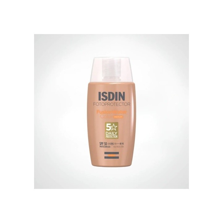 ISDIN Écran Solaire Fusion Water Teintee Medium SPF50+ 50ml