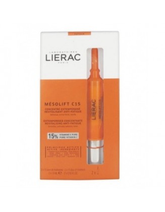 LIERAC CREME C15 CONCENTRE EXTEMPORANE 2X15ML MESOLIFT