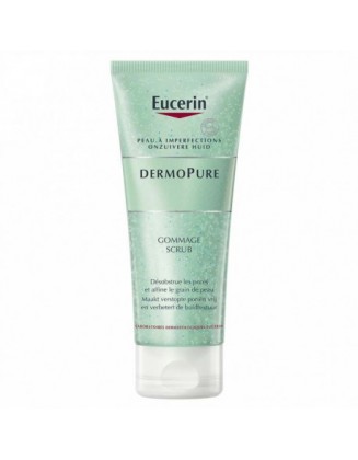 EUCERIN DERMOPURE GOMMAGE PEAUX A IMPERFECTIONS 100ML