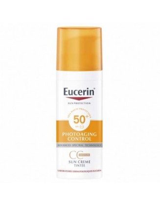 EUCERIN  Sun Protection Photoaging Control CC Sun Crème Medium Teintée SPF 50+ 50 ml