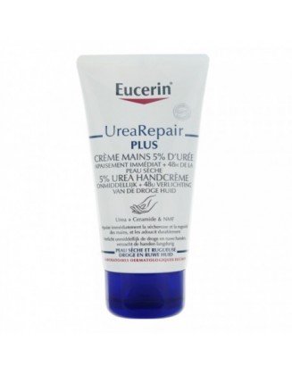 Eucerin urearepair plus crème mains 5% urée réparatrice 75ml