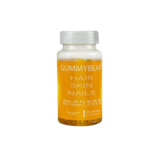 GummyBear Hair Skin Nails Vitamins 60 Gummies