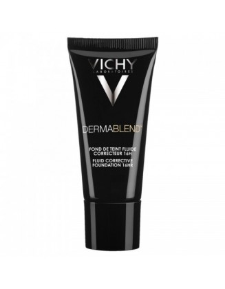 VICHY DERMABLEND FOND DE TEINT FLUIDE CORRECTEUR 16H SPF 35 N°15