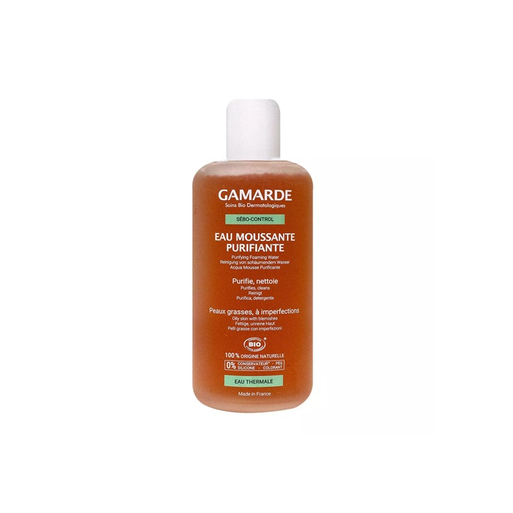 Gamarde Sébo-Control Eau Moussante Purifiante Bio 200 ml