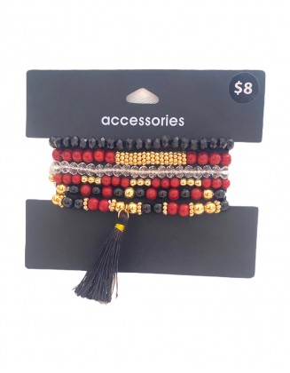 Pack de 6 Bracelets pour Poignet