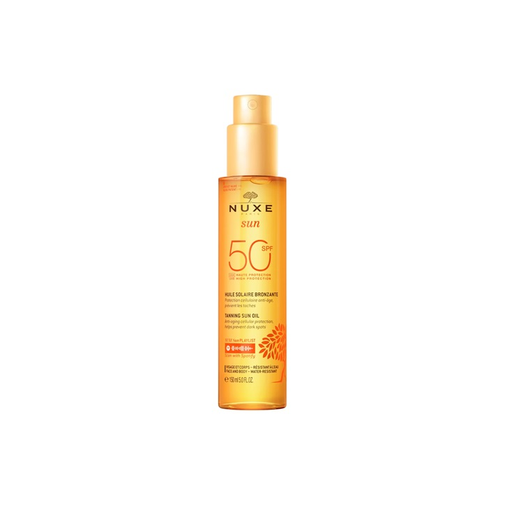 Nuxe Sun Huile Solaire Bronzante SPF50 150ml
