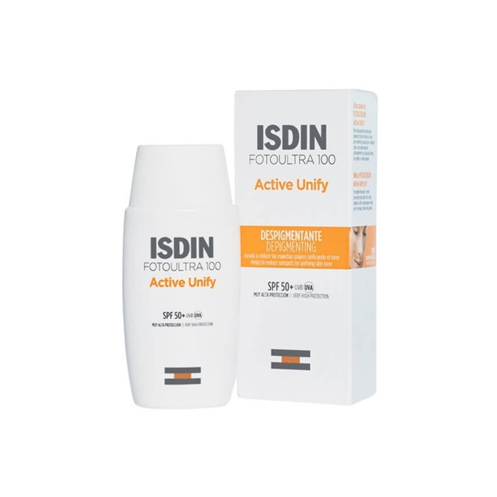 ISDIN Écran Solaire Active Unify Fusion Fluid Invisible SPF50+ 50ml