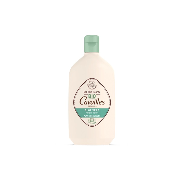 Rogé Cavaillès Gel Bain Douche Peaux Sensibles Aloe Vera Bio 400 ml