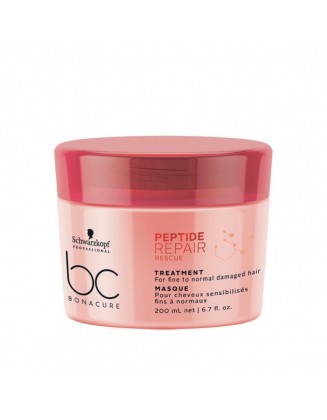 Schwarzkopf Masque cheveux sensibilisés Peptide Repair Rescue  200ml