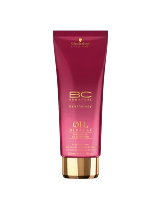 Shampooing BC Oil Miracle, enrichi en Huile de Noix du Brésil 200 ml Schwarzkopf