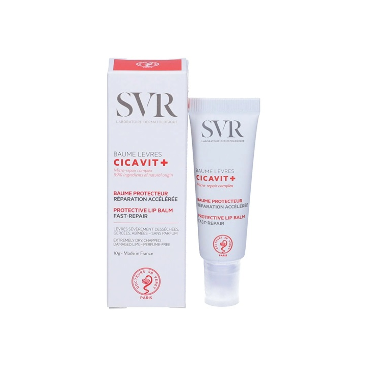 SVR Cicavit+ Lèvres Baume Protecteur Réparation Accélérée 10g