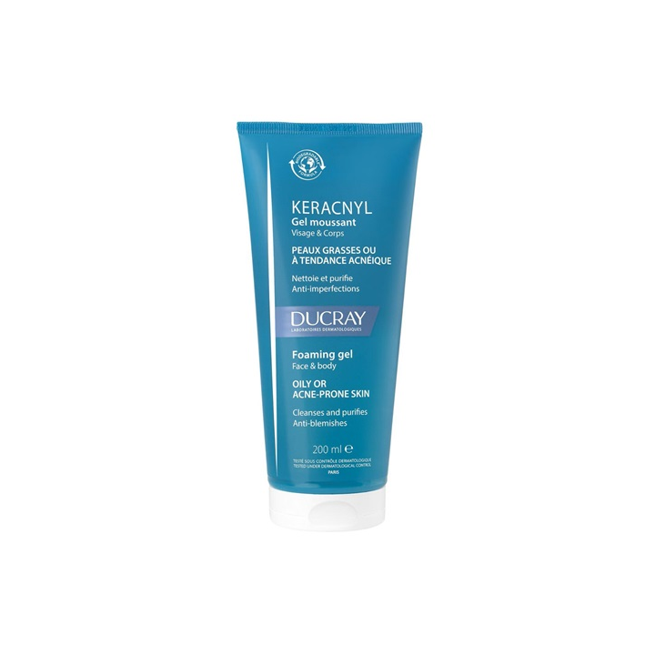 Ducray Keracnyl Gel Moussant 200ml