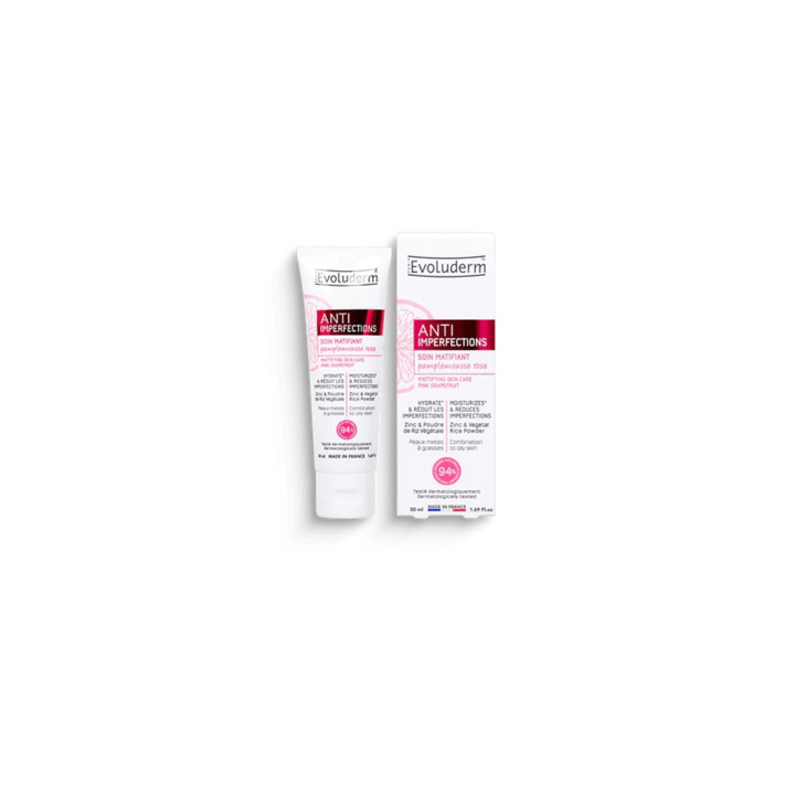 EVOLUDERM SOIN MATIFIANT ANTI IMPERFECTIONS  50 ML