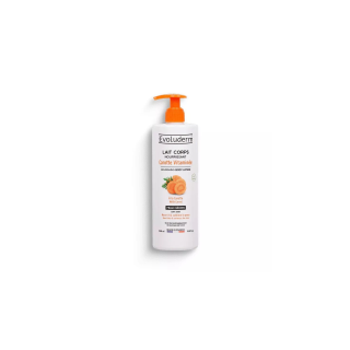 EVOLUDERM Lait de corps Nourrissant Carotte Vitaminée 500 ML