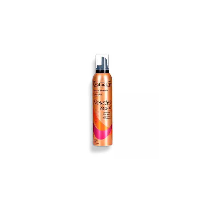 EVOLUDERM Mousse Coiffante Boucles Ressort 250 ML
