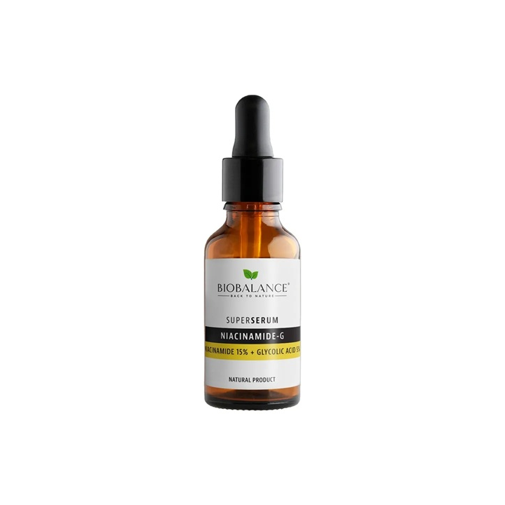 Biobalance Sérum G-Super Niacinamide 15% + Acide glycolique 5% 30ml