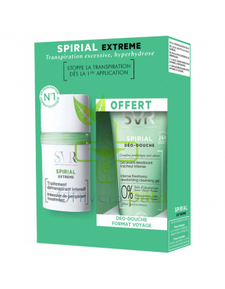 SVR SPIRIAL COFFRET EXTRÊME DÉODORANT + GEL DOUCHE