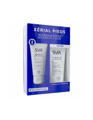 SVR Coffret xerial pieds 50 anti callosités +30 nutri- réparateur hydratant 24 h