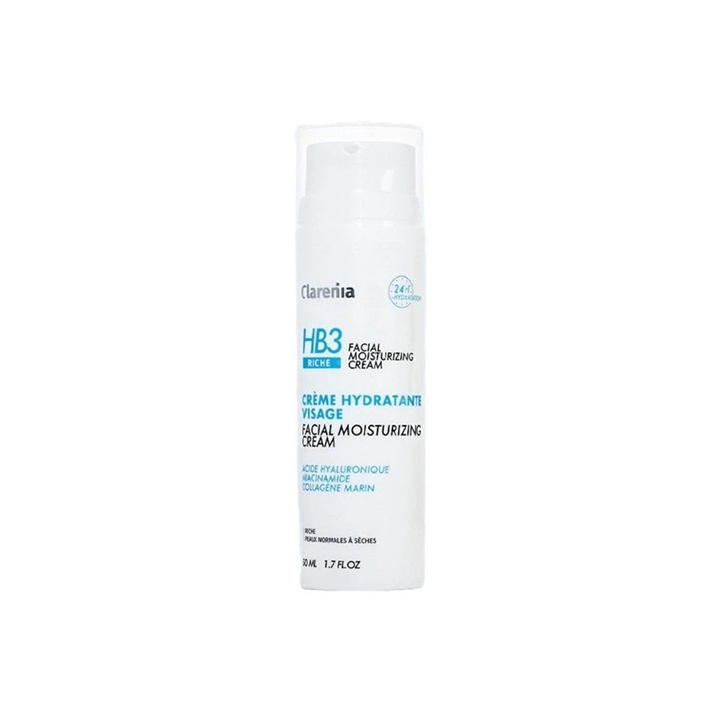 Clarenia HB3 Creme hydratante visage Riche PNS