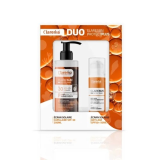 Clarenia Duo Ecran Hydratant Invisible + Ecran Cheveux -40%