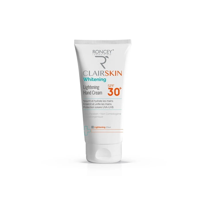 Roncey Clairskin Creme à Mains SPF 30+ 100ml
