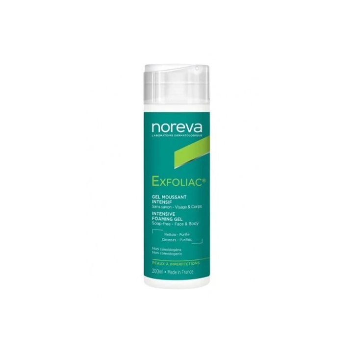 NOREVA Exfoliac Gel Moussant Intensif 200 Ml
