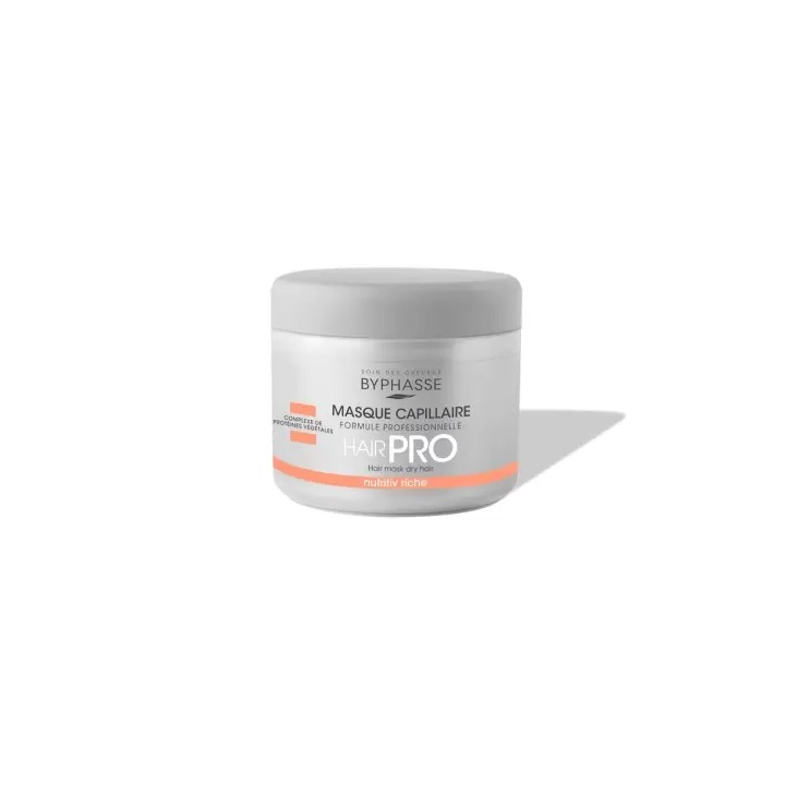 BYPHASSE MASQUE CAPILLAIRE HAIR PRO NUTRITIV RICH CHEVEUX SECS 500ML