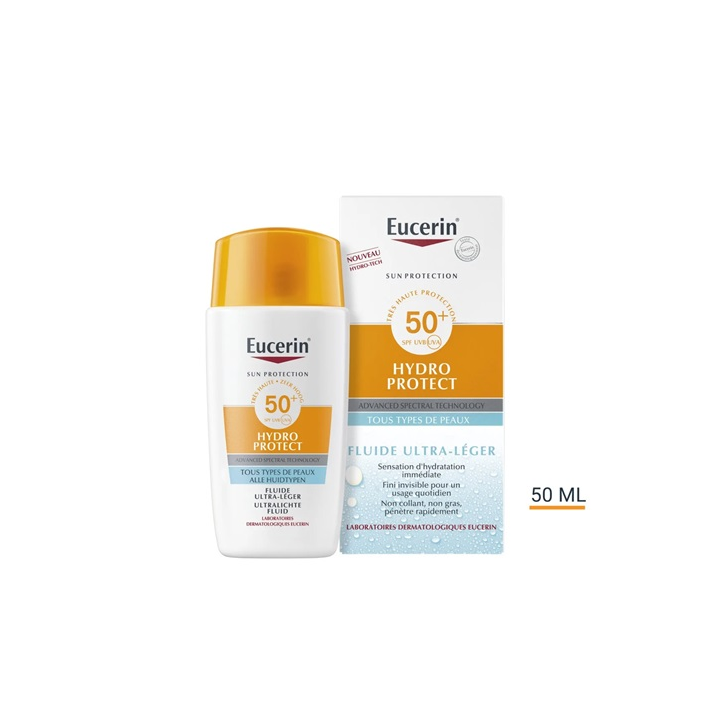 EUCERIN Fluide Solaire Ultra-Léger Hydro Protect SPF50+