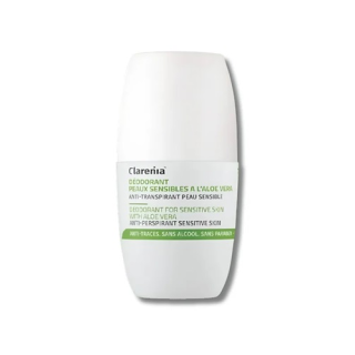 Clarenia Deodorant Peaux Sensibles Aloe Vera 50ml