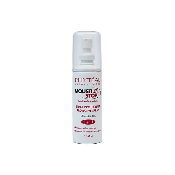 Phyteal Moustistop Spray Protecteur à L’aloé Vera et à la Citronnelle 100ml
