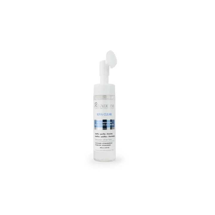 Rivaderm Riva Clear Mousse Nettoyante Eclaircissante 200ml