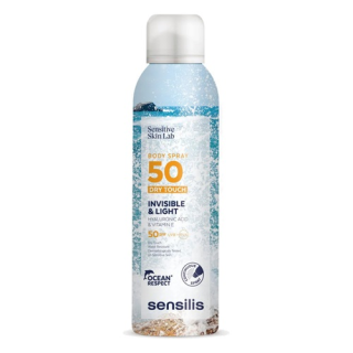 Sensilis Sun Secret Body Spray Toucher Sec SPF50+ 200ml