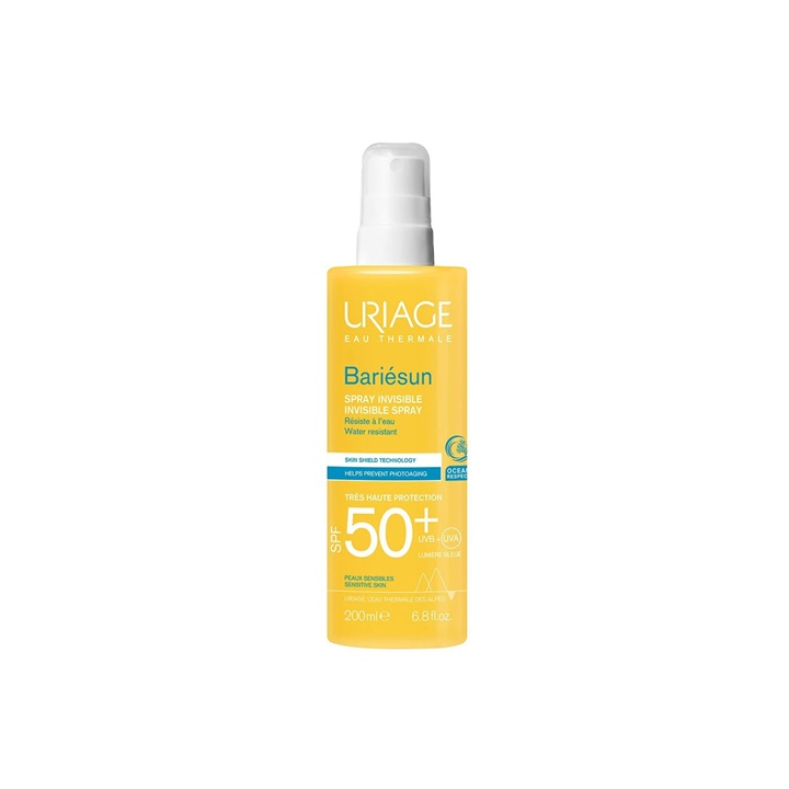 Uriage Bariésun Spray Invisible SPF50+ Non Parfumé 200ml