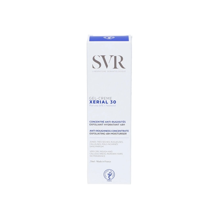 SVR Xerial 30 Gel Crème Corps Concentré Anti-Rugosité 75ml