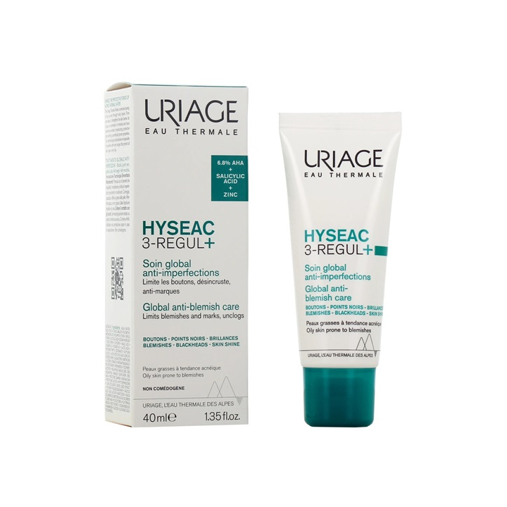 URIAGE HYSEAC 3 Regul + Soin Global Peaux Grasses à Imperfections 40ml