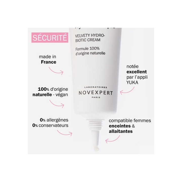 Novexpert Magnésium Crème Douceur Hydro-Biotique 30ml