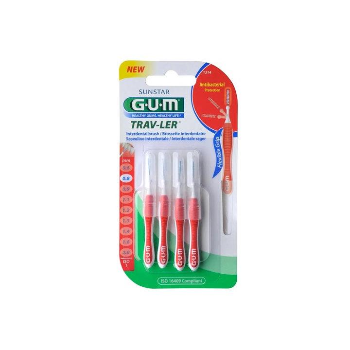 Gum Brossette Interdentaire Travler 0,8mm 1314