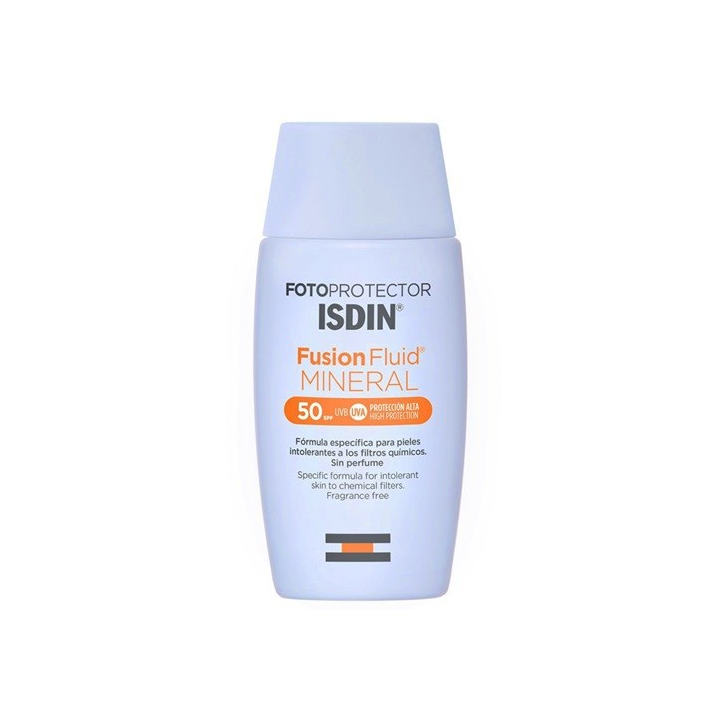 ISDIN ECRAN SOLAIRE FUSION FLUIDE MINÉRAL SPF50+ 50ML