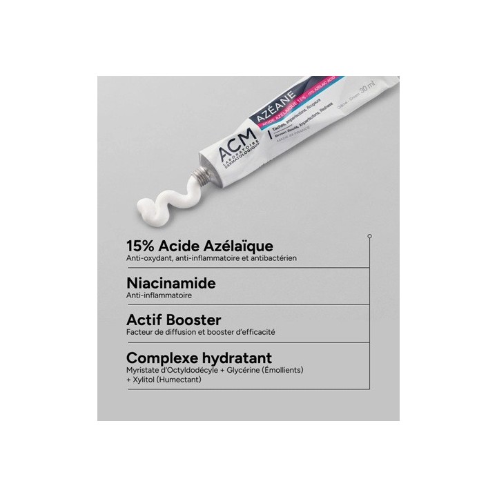 ACM Azéane Creme Acide Azelaique 15% 30 ml