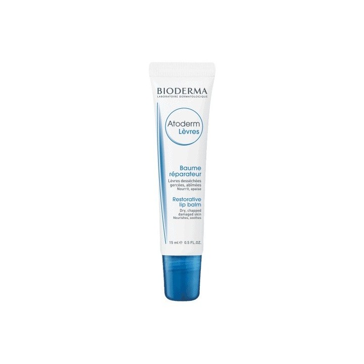 BIODERMA Atoderm Baume Réparateur Lèvres 15ml