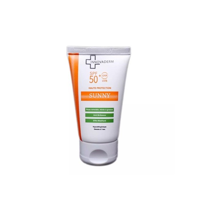 Innovaderm Sunny Anti Brillance Peau Grasse SPF 50+