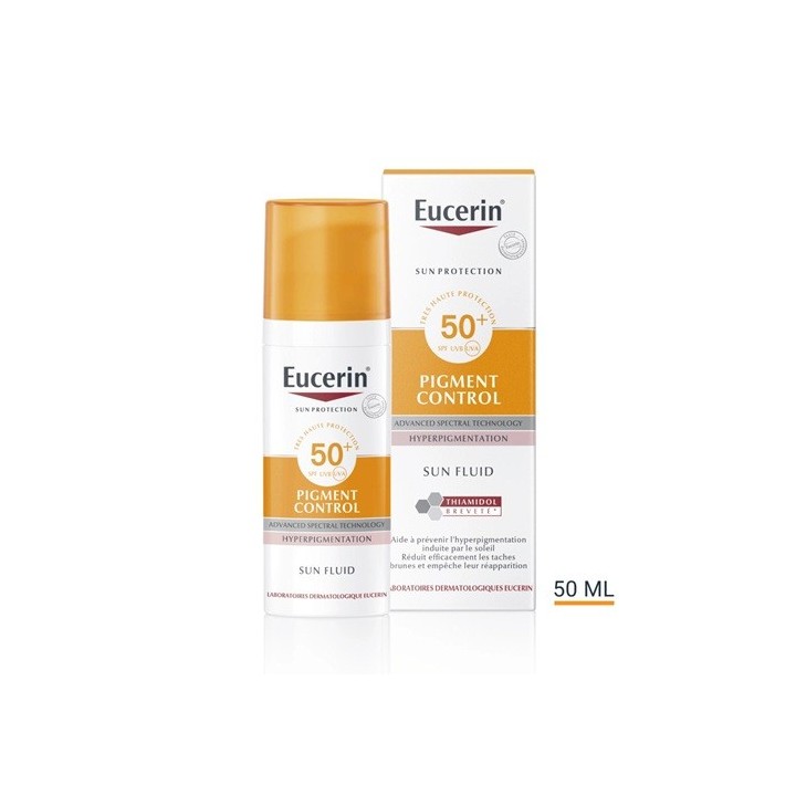 Eucerin Pigment Control Fluid SPF50+ Solaire Anti Taches 50ml