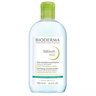 BIODERMA Sébium H2O Eau Micellaire Démaquillante 500ml