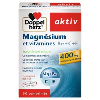 AKTIV Magnesium Vitamines 30 Comprimes