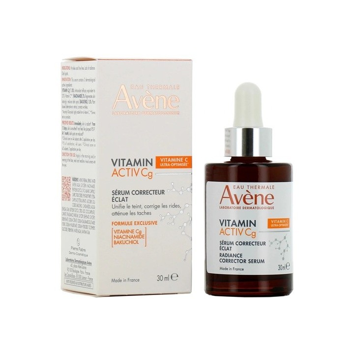 Avene Vitamin Activ Cg Sérum Correcteur Eclat 30ml