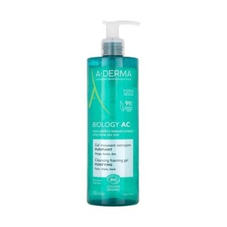 A-Derma Biology AC Gel Moussant Nettoyant Purifiant 400ml