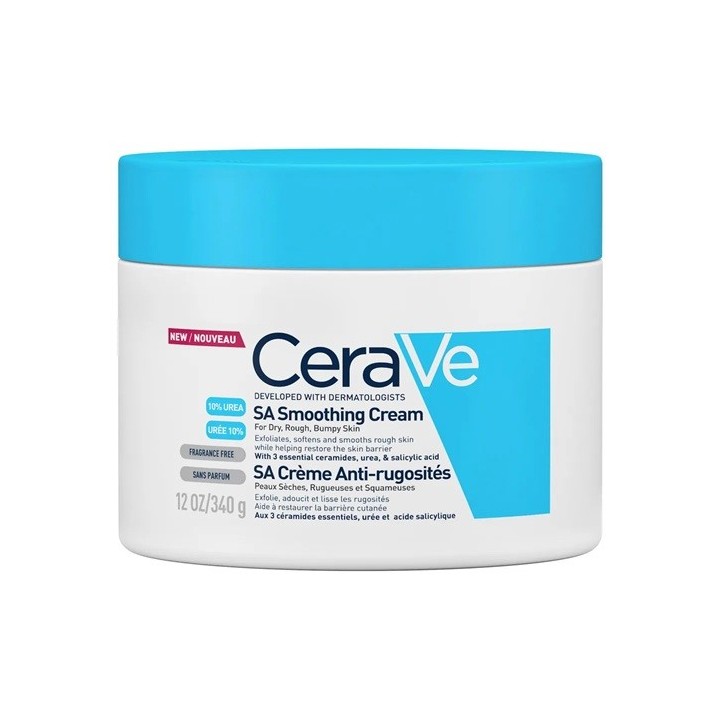 CeraVe SA Crème Anti-Rugosités 10% D’uree 340g