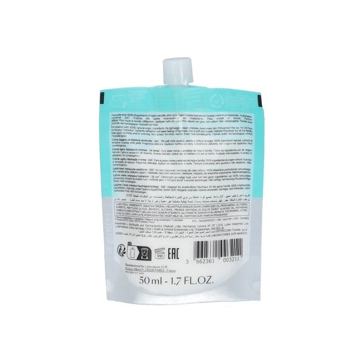 SVR HYDRALIANE Crème Légère Peaux Sensibles Mixtes 50ml