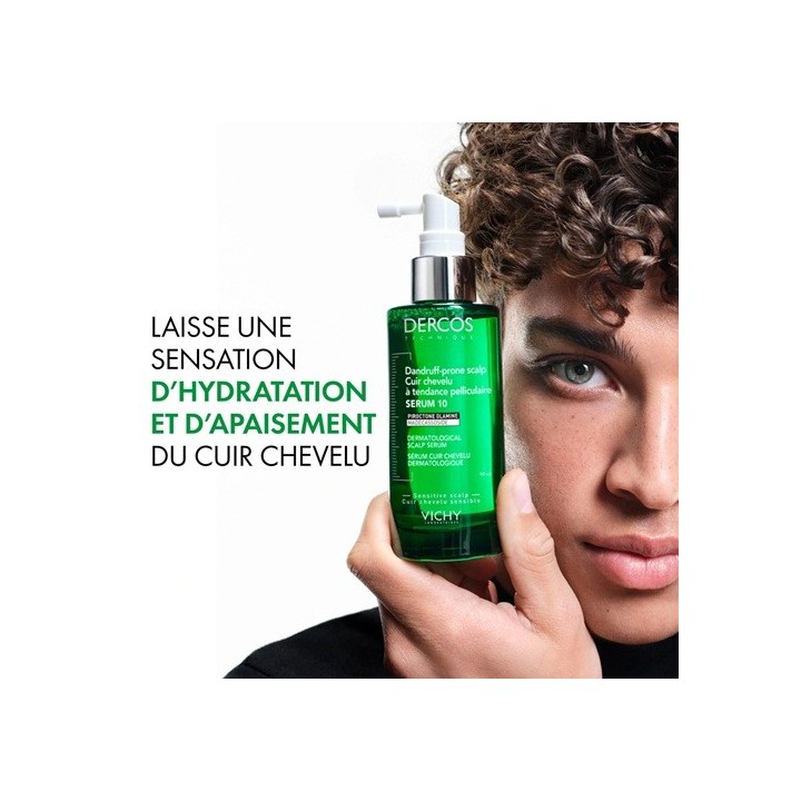 Vichy Dercos Sérum 10 Cuir Chevelu à Tendance Pelliculaire 90ml